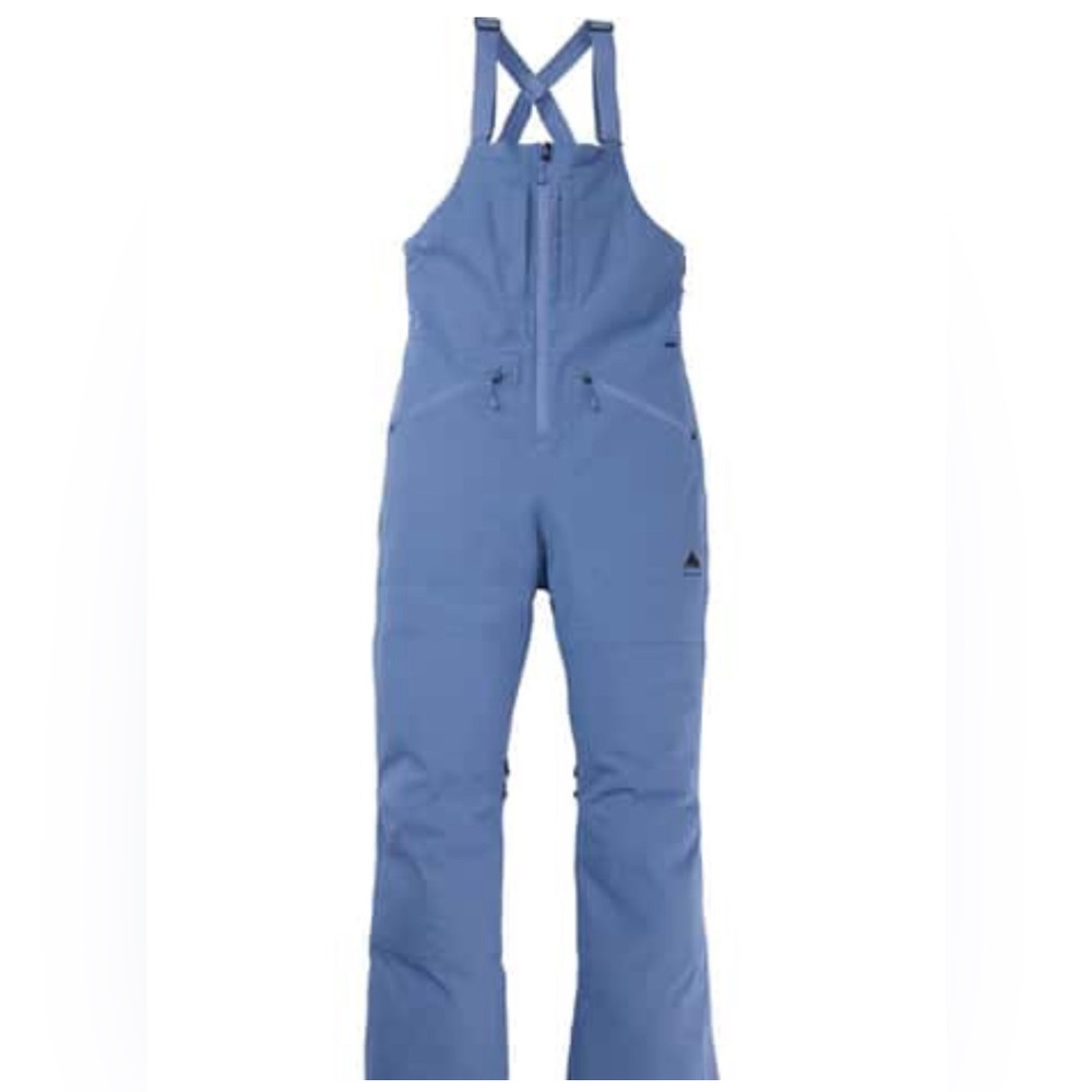 Burton Women's Reserve 2L Stretch Bib Pants Slate Blue Size XS